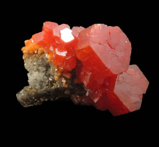 Vanadinite from North Geronimo Mine, La Paz County, Arizona