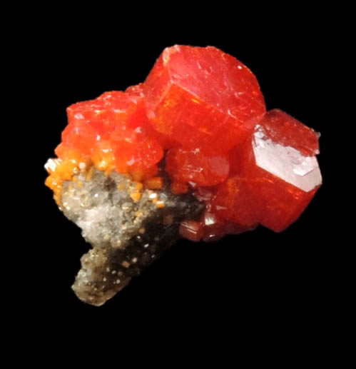 Vanadinite from North Geronimo Mine, La Paz County, Arizona