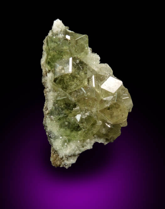 Grossular var. Chrome-rich Grossular Garnet from Jeffrey Mine, Asbestos, Qubec, Canada