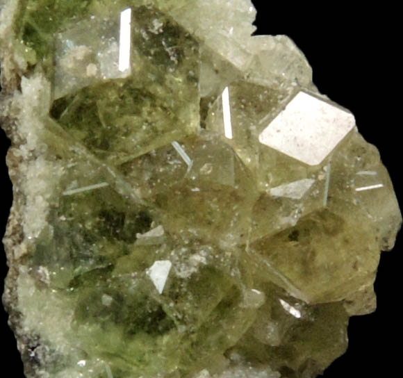 Grossular var. Chrome-rich Grossular Garnet from Jeffrey Mine, Asbestos, Qubec, Canada