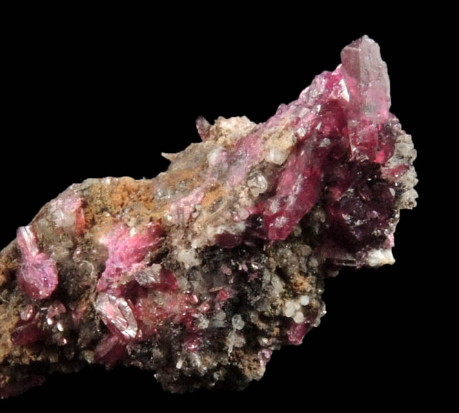 Erythrite from Bou Azzer District, Anti-Atlas Mountains, Tazenakht, Ouarzazate, Morocco (Type Locality for Erythrite)