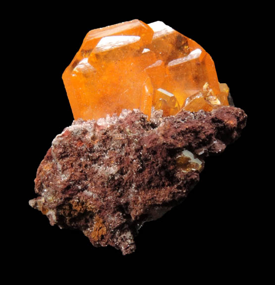 Wulfenite from San Francisco Mine, Cerro Prieto, north of Cucurpe, Sonora, Mexico