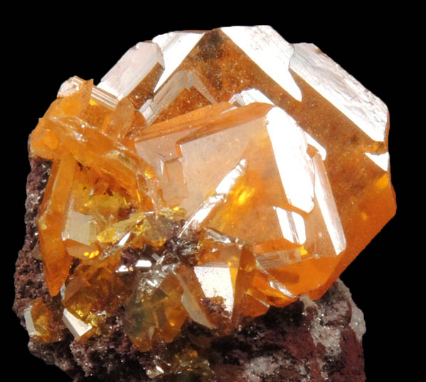 Wulfenite from San Francisco Mine, Cerro Prieto, north of Cucurpe, Sonora, Mexico