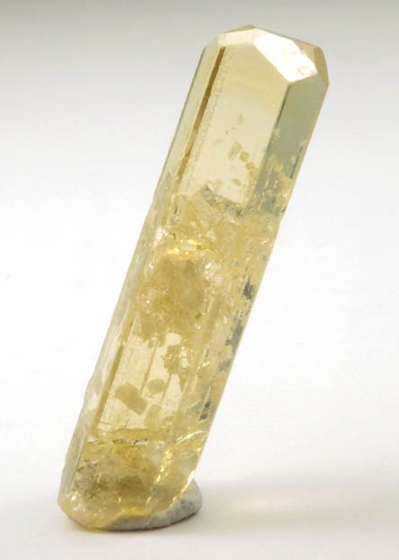 Beryl var. Heliodor (treated Aquamarine) from Gilgit District, Gilgit-Baltistan, Pakistan