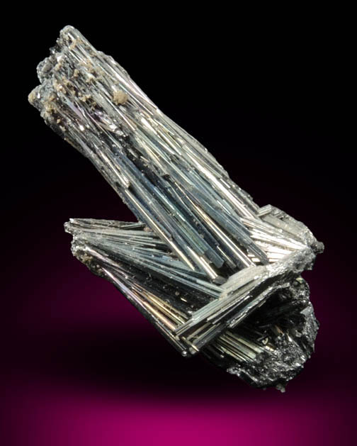Stibnite from Manhattan District, Nye County, Nevada