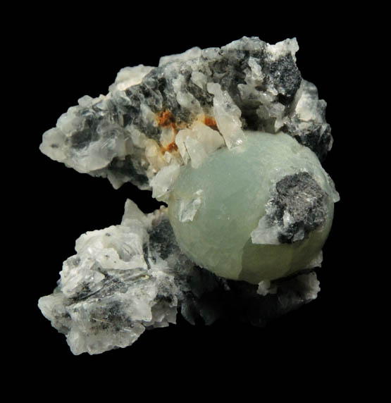 Wavellite from Laharran Quarry, Minane Bridge, County Cork, Ireland