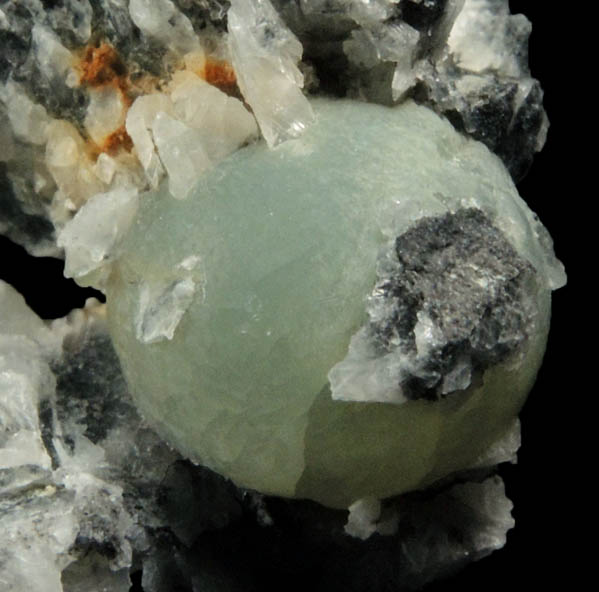 Wavellite from Laharran Quarry, Minane Bridge, County Cork, Ireland