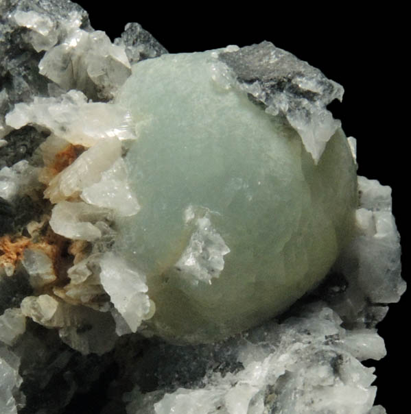 Wavellite from Laharran Quarry, Minane Bridge, County Cork, Ireland