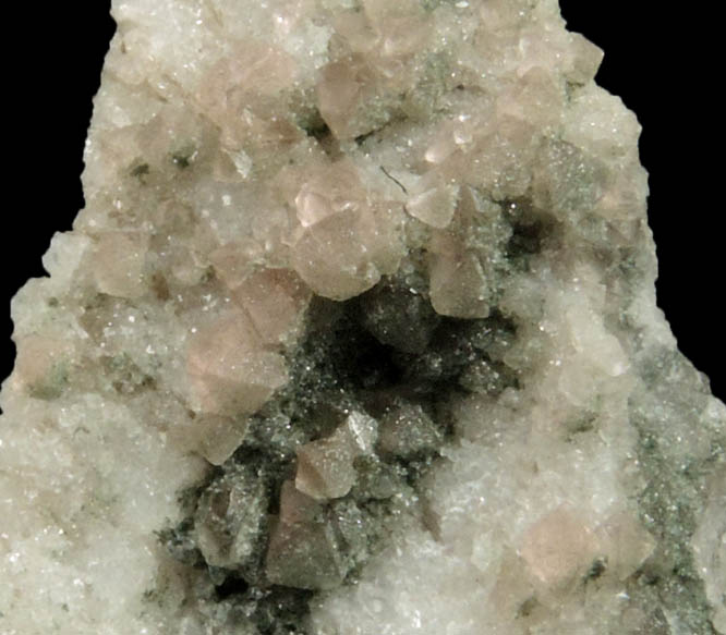 Fluorite (pink) from Goscheneralp, Canton Uri, Switzerland