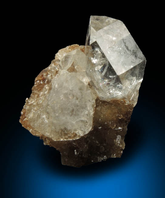 Quartz var. Herkimer Diamonds from Hickory Hill Diamond Diggings, Fonda, Montgomery County, New York