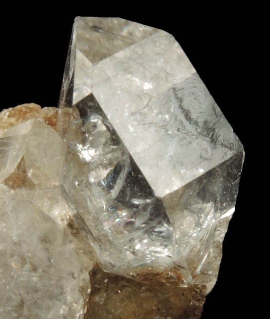 Quartz var. Herkimer Diamonds from Hickory Hill Diamond Diggings, Fonda, Montgomery County, New York