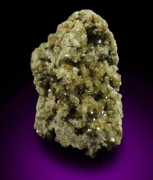 Vesuvianite with Scheelite from near the Blue Bird Mine, Mineral County, Nevada