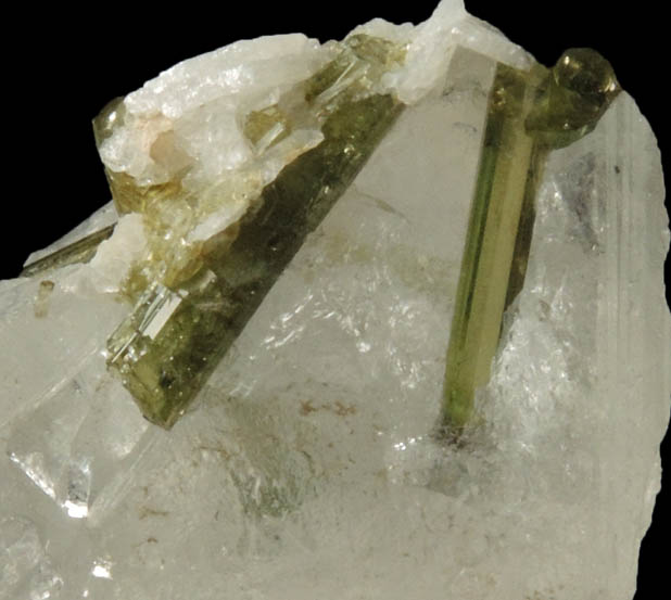 Elbaite Tourmaline in Quartz from Minas Gerais, Brazil