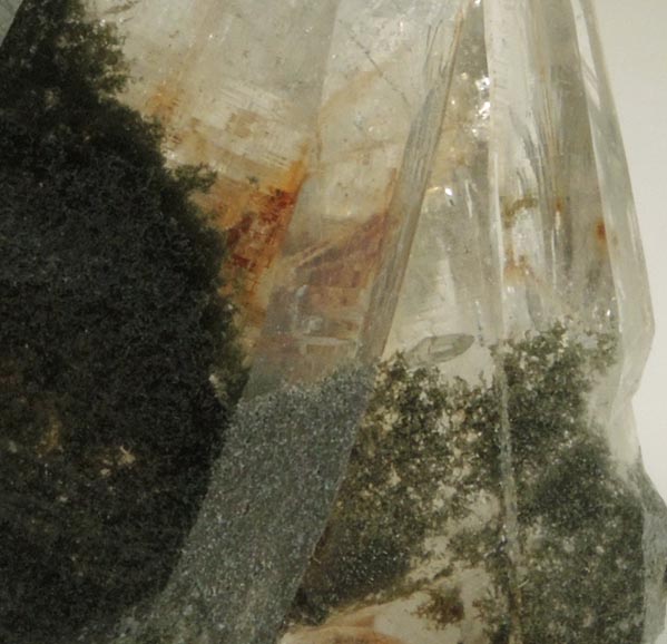 Quartz with Chlorite and Rutile inclusions from Dhading, Ganesh Himal, Bagmati Pradesh, Nepal