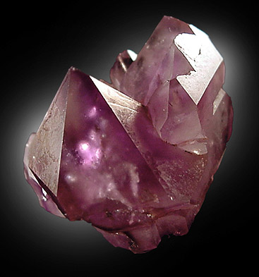 Quartz var. Amethyst from Rose Avenue Locality, Bellingham, Norfolk County, Massachusetts