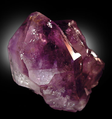 Quartz var. Amethyst from Rose Avenue Locality, Bellingham, Norfolk County, Massachusetts