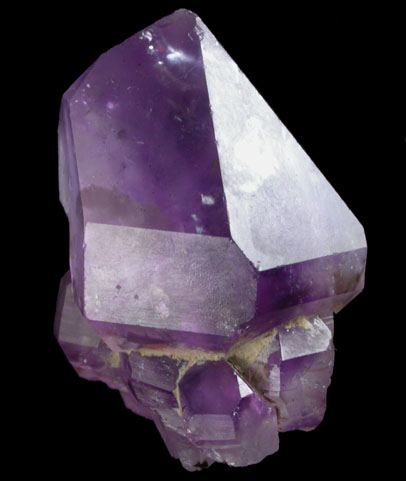 Quartz var. Amethyst from Rose Avenue Locality, Bellingham, Norfolk County, Massachusetts