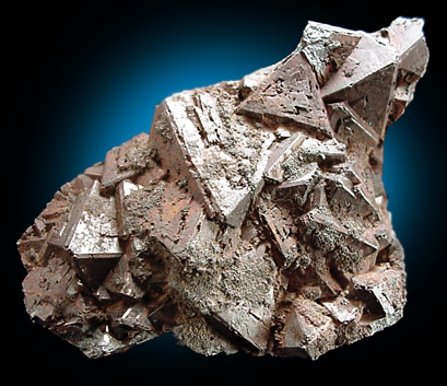 Hematite pseudomorph after Magnetite (var. Martite) from Twin Peaks, Millard County, Utah