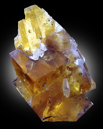 Fluorite and Calcite from Cave-in-Rock District, Hardin County, Illinois