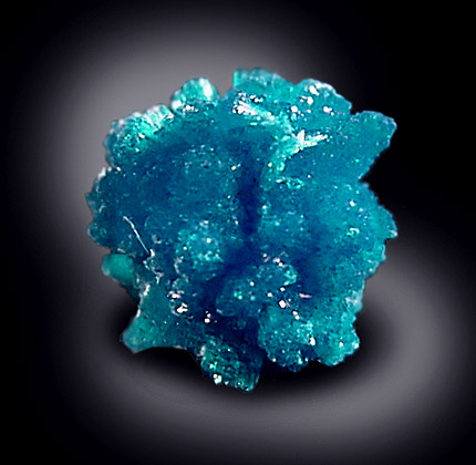 Cavansite from Wangol Mine, Poona, India