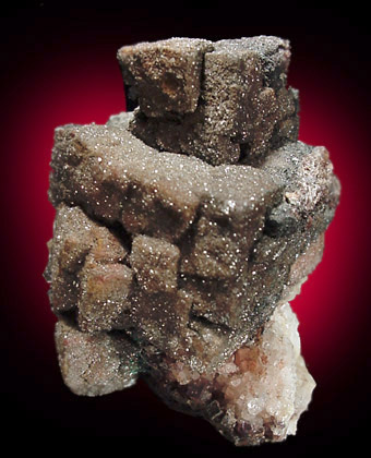 Anglesite pseudomorph after Galena from Blanchard Claim, Hansonburg District, 8.5 km south of Bingham, Socorro County, New Mexico
