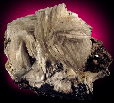 Barite with Galena, Pyrite, Sphalerite from Cow Green Mine, Teasdale, Durham, England