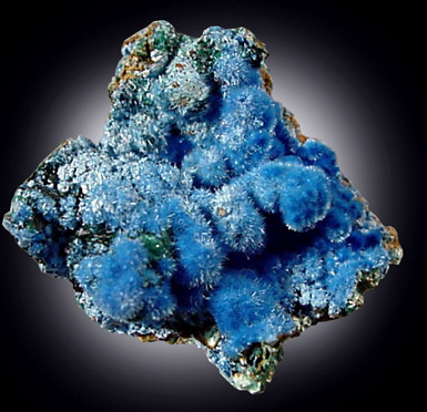 Cyanotrichite from Grandview Mine, Grand Canyon National Park, Coconino County, Arizona