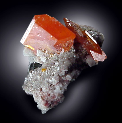 Wulfenite from Red Cloud Mine, Yuma, Arizona