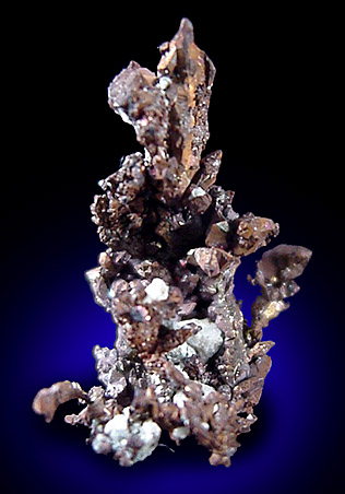 Copper Crystals from Yerrington, Nevada