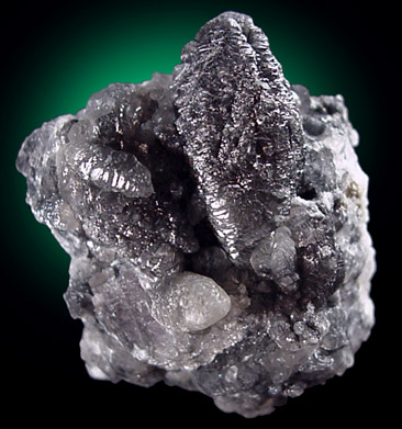 Millerite in Calcite from Glenmaker (sp.?) Mine, Cobalt District, Ontario, Canada