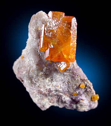 Wulfenite from Red Cloud Mine, Yuma, Arizona