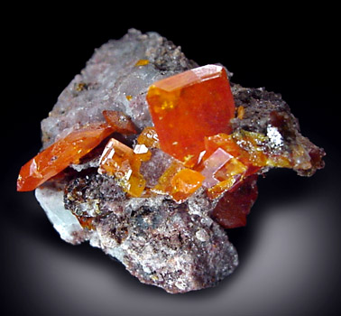 Wulfenite from Red Cloud Mine, Yuma, Arizona