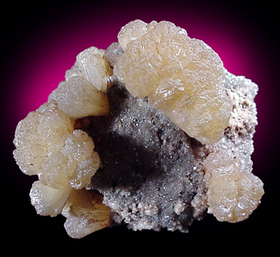 Stilbite with Heulandite from Canada Creek, Nova Scotia, Canada