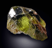 Forsterite var. Peridot, terminated crystal from St. John's Island, Red Sea, Egypt