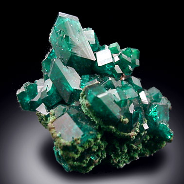 Dioptase from Tsumeb Mine, Otavi-Bergland District, Oshikoto, Namibia