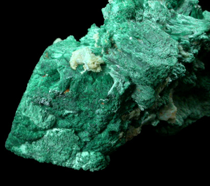 Malachite pseudomorph after Azurite from Tsumeb Mine, Otavi-Bergland District, Oshikoto, Namibia