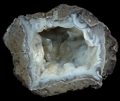 Quartz var. Chalcedony Geode from Noumea, New Caledonia