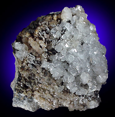 Calcite with Siderite from Prbram, Central Bohemia, Czech Republic