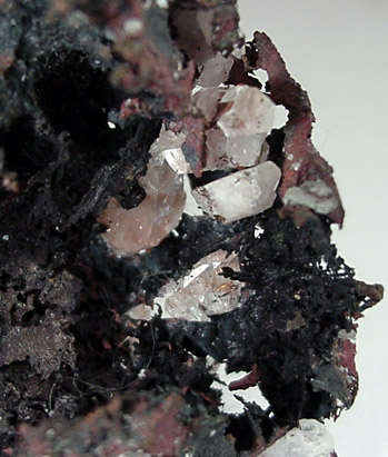 Copper and Calcite from Keweenaw Peninsula, Houghton County, Michigan