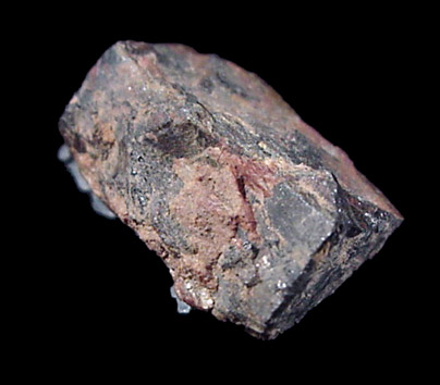 Samarskite-(Y) from Spinelli Quarry, South Glastonbury, Hartford County, Connecticut