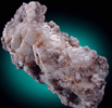 Barite with Quartz from Cheshire Barite Mine, Jinny Hill Road, Cheshire, New Haven County, Connecticut