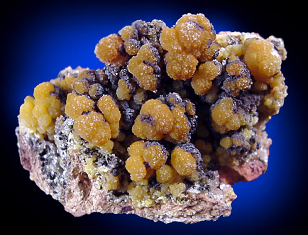 Mimetite from Level 13, Mina el Potos, Santa Eulalia District, Aquiles Serdn, Chihuahua, Mexico