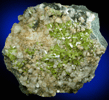 Titanite var. Sphene on Calcite from Gilgit District, Gilgit-Baltistan, Pakistan