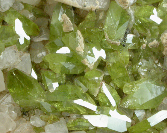 Titanite var. Sphene on Calcite from Gilgit District, Gilgit-Baltistan, Pakistan