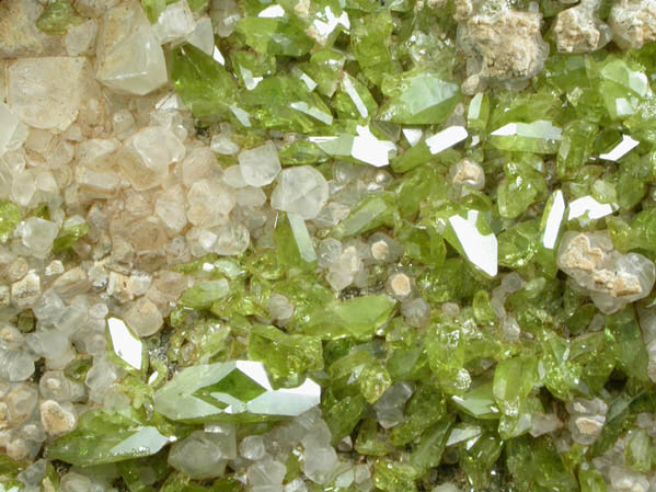 Titanite var. Sphene on Calcite from Gilgit District, Gilgit-Baltistan, Pakistan