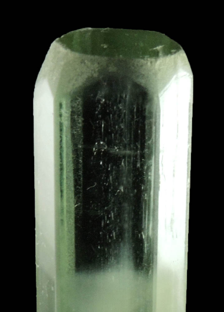 Beryl (green gem-grade) from Andronomialy, Manakana Commune, Tsaratanna District, Betsiboka, Madagascar