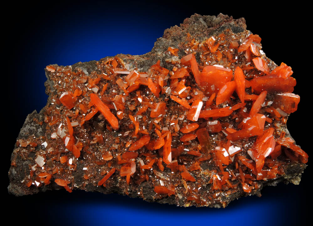 Wulfenite from Red Cloud Mine, Silver District, La Paz County, Arizona