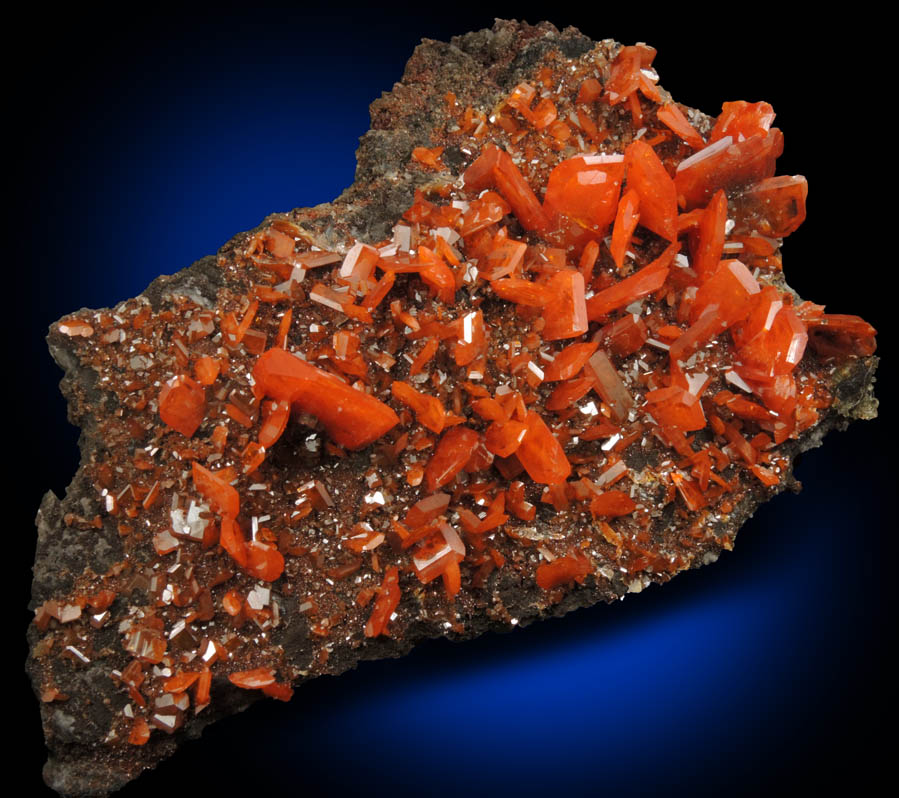 Wulfenite from Red Cloud Mine, Silver District, La Paz County, Arizona