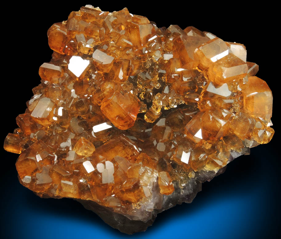 Barite over Fluorite from Xiefang Mine, Ruijin, Jiangxi, China