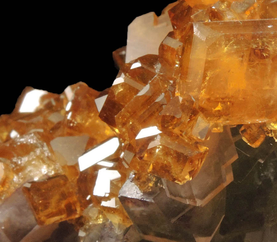 Barite over Fluorite from Xiefang Mine, Ruijin, Jiangxi, China